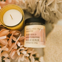 Load image into Gallery viewer, Rose Gold Moisturizing Sugar Scrub